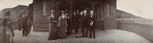 Baron Lister amongst a group outing, c1900s. Creator: Unknown.
