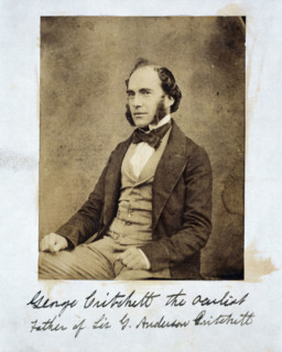 George Critchett, ophthalmic surgeon, c1850s. Creator: Unknown.
