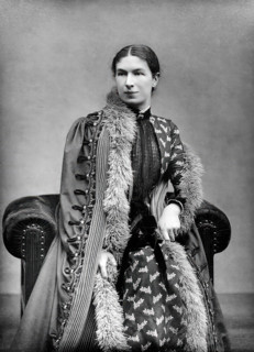 Mary Augusta Ward, Mrs Humphry Ward, c1870s. Creator: Barraud.