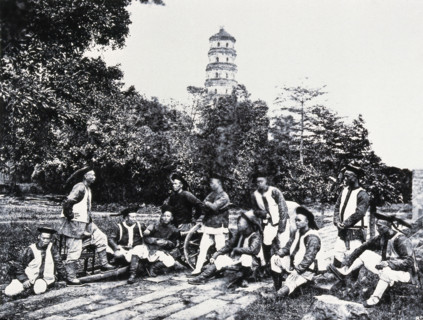 Canton, Kwangtung province, China,  1981 (from a negative of 1869). Creator: John Thomson.
