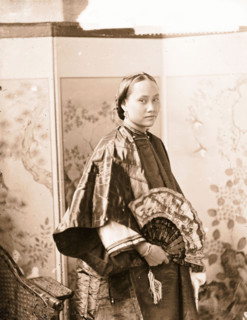Canton, Kwangtung (Guangdong) province, China: a young woman, 1869. Creator: John Thomson.