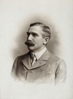 Henry Solomon Wellcome, late 19th-early 20th century.  Creator: Lafayette.