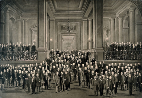 Leaders in medicine and surgery, 19th century. Creator: Unknown.
