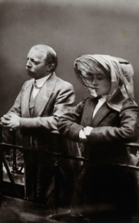 Hawley Harvey Crippen and Ethel Le Neve, 1910. Creator: George Arthur Barrett.