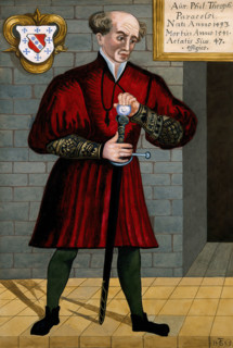 Aureolus Theophrastus Bombastus von Hohenheim [Paracelsus]. Creator: Unknown.