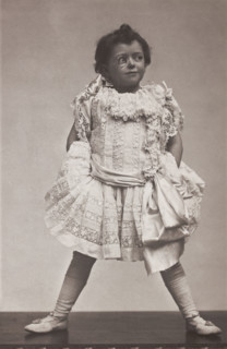 Edward Garratt in character as "The little stranger", c1906. Creator: Unknown.