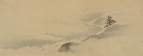 Hills in the Fog, 19th century. Creator: Unknown.