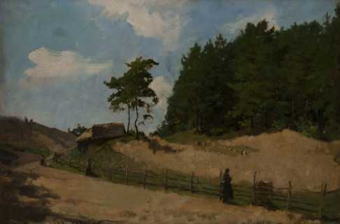 Landscape, 1886. Creator: Kazimierz Alchimowicz.