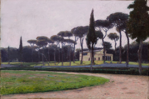 Villa Borghese in Rome, c1900. Creator: Aleksander Gierymski.