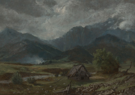 Mount Giewont, 1870. Creator: Aleksander Kotsis.