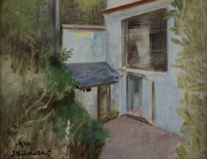 From One's Own Villa, 1910. Creator: Jacek Malczewski.