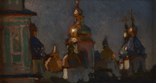 Orthodox Church of St Sofia in Kyiv, 1903. Creator: Jan Stanislawski.