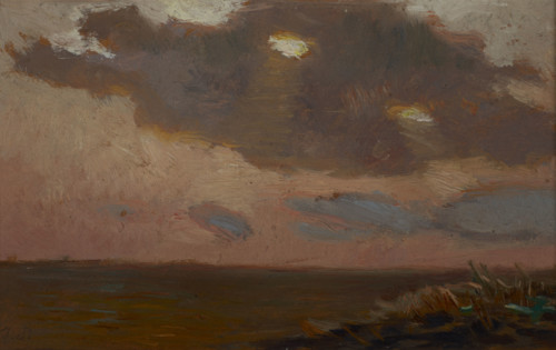 After Sunset, 1906. Creator: Jan Stanislawski.