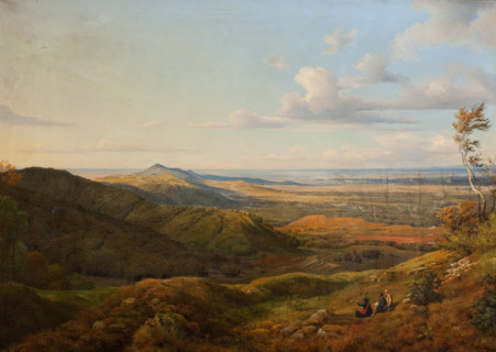 Landscape, 19th century. Creator: Georg Heinrich Crola.