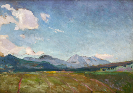View towards Osobita (Zakopane), 1901. Creator: Jan Stanislawski.