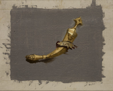 Study of a Khanjar, before 1874. Creator: Stanislaus von Chlebowski.