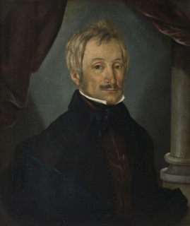 Portrait of Antoni Nowina Krasuski, c1850. Creator: Guerard de Frainse.