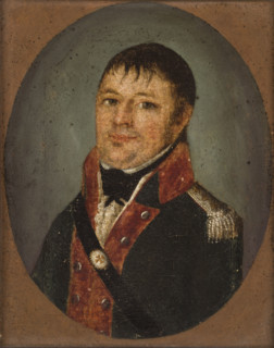 Portrait of an Officer of the National Cavalry of 1790-1795, 1805. Creator: Gwarowski.