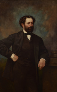 Portrait of Józef Potocki, 1864. Creator: Anton Teofil Kwiatkowski.