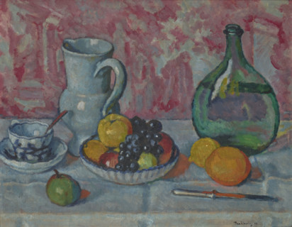 Still Life with a Knife, 1909. Creator: Jozef Pankiewicz.