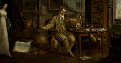 Scholar in His Studio, 1815. Creator: Michal Stachowicz.