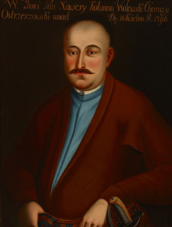 Portrait of Ksawery Kolumna Walewski (?-1796), Ensign of Ostrzeszów, end of 18th century. Creator: Unknown.