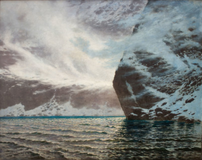 Czarny Staw (Blake Lake)-Blizzard, 1892. Creator: Stanislaw Witkiewicz.