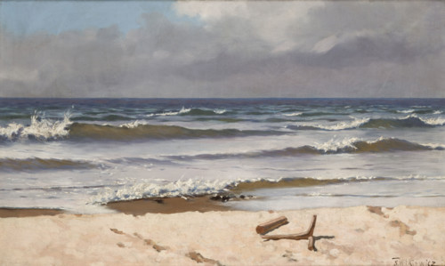Coast at Polaga, 1889. Creator: Stanislaw Witkiewicz.