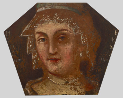 Coffin Portrait of Nieborowska from Hyzne, 1740. Creator: Unknown.