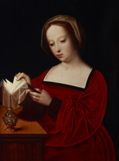 Saint Mary Magdalene Reading a Book, 1st half of 16th century. Creator: Unknown.