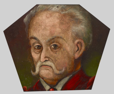 Coffin Portrait of Mr Nieborowski from Hyzne, c1740. Creator: Unknown.