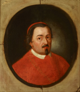 Portrait of Zbigniew Olesnicki (1389-1455) Debno Coat of Arms, Bishop of Krakow...between 1777-1788. Creator: Friedrich Kloss.