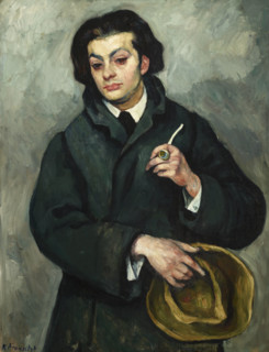 Portrait of Mojzesz Kisling, 1913. Creator: Roman Kramsztyk.