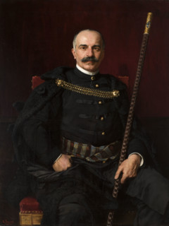 Portrait of Eustachy Sanguszko, 1896. Creator: Kazimierz Pochwalski.