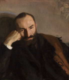 Portrait of Feliks Jasienski, 1903. Creator: Wojciech Weiss.