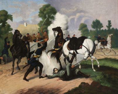 Death of Czachowski, after 1863. Creator: Unknown.
