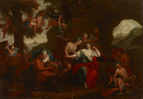 Ariadne and Bacchus on the Island of Naxos, 18th century. Creator: Unknown.