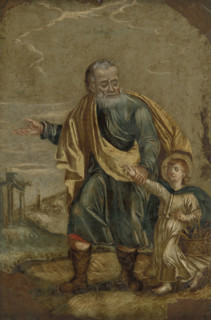 Saint Joseph with the Christ Child, 18th century. Creator: Unknown.