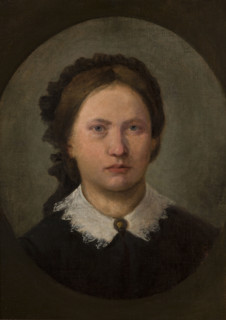 Portrait of the Artist's Sister, Karolina, 1861-1865. Creator: Aleksander Kotsis.