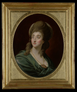 Portrait of Aleksandra née Lubomirska, Wife of Stanislaw Potocki (1758-1831), 1780. Creator: Pompeo Batoni.