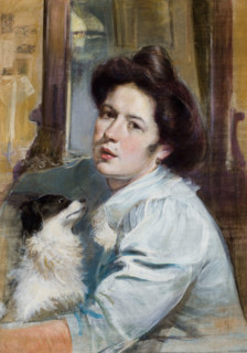 Portrait of Wife, c1905-1910. Creator: Stanislaw Debicki.