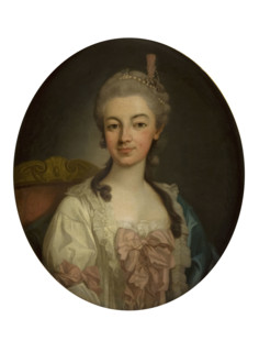 Portrait of Teresa Poniatowska, 1767. Creator: Per Krafft the Elder.
