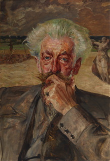 Portrait of Jaroslaw Odrowaz-Pieniazek, 1911. Creator: Jacek Malczewski.