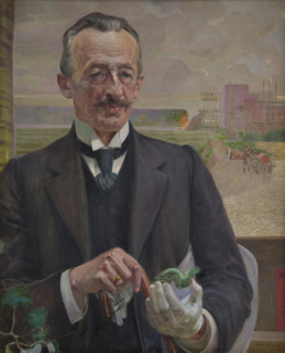 Portrait of Józef Sare, Vice-President of the City of Krakow, 1913. Creator: Jacek Malczewski.