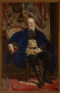 Portrait of Piotr Moszynski, 1874. Creator: Jan Matejko.