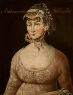 Portrait of Eleonora Walewska née Budziszewska, c1790. Creator: Unknown.