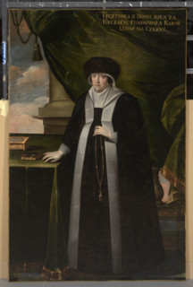 Portrait of Agnieszka Firlej née Teczynska (1578-1644), 2nd quarter of 17th century. Creator: Unknown.
