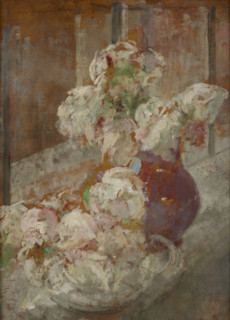 Flowers, 1913. Creator: Olga Boznanska.