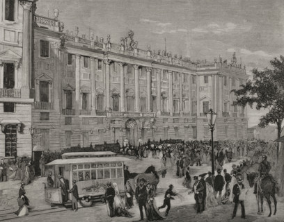 Death of Queen Mercedes of Orléans (1860-1878), Madrid, Spain, 1878.  Creator: Andrés Ovejero.