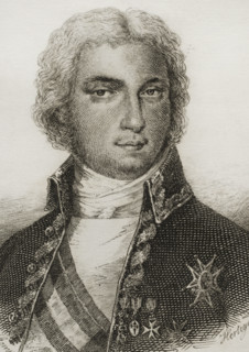 Manuel de Godoy y Alvarez de Faria, Spanish politician, 1851.  Creator: Pedro Hortigosa.